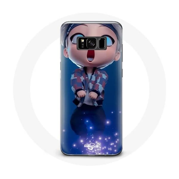Cover til Samsung Galaxy S8 BTS TinyTAN Animation V Mic Drop