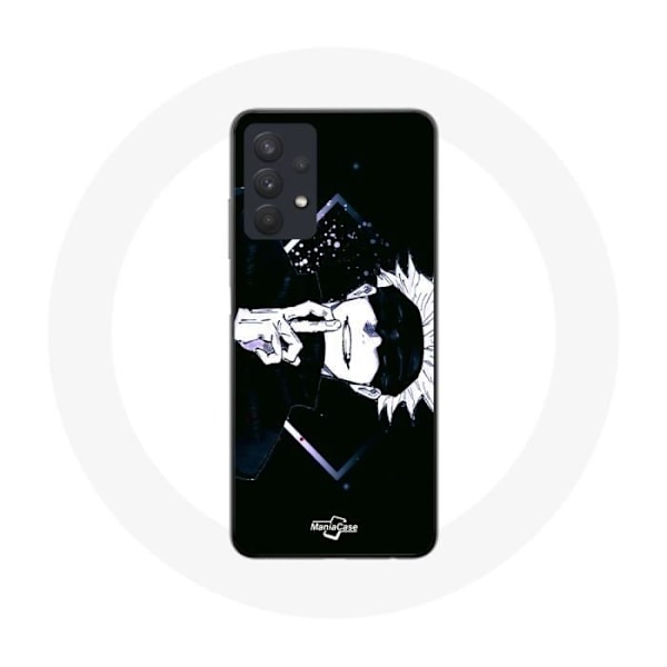 Coque för Samsung Galaxy A32 5G Gojo Satoru Jujutsu Kaisen Manga Svart Bakgrund