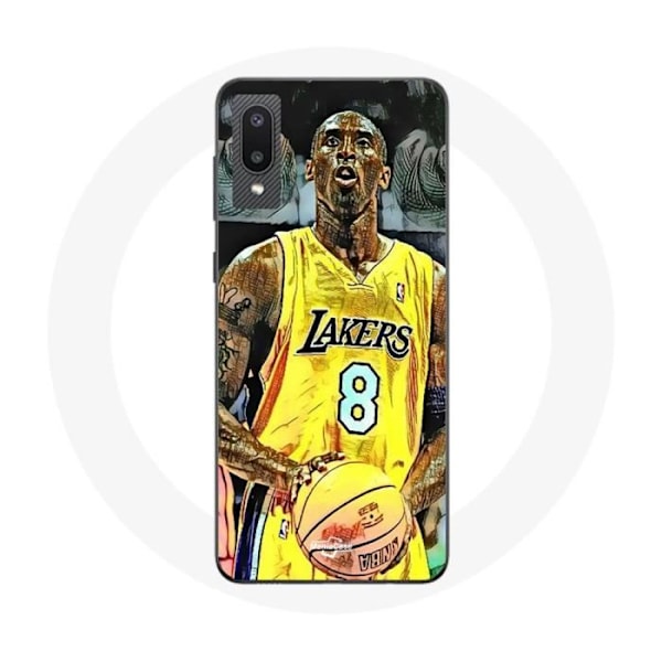 Skal för Samsung Galaxy A02 Kobe Bryant Dunk Lakers 8 NBA Svart