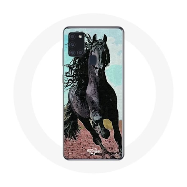 Coque - Samsung - Galaxy A21S - Mjuk - Svart - Skydd för smartphone Svart
