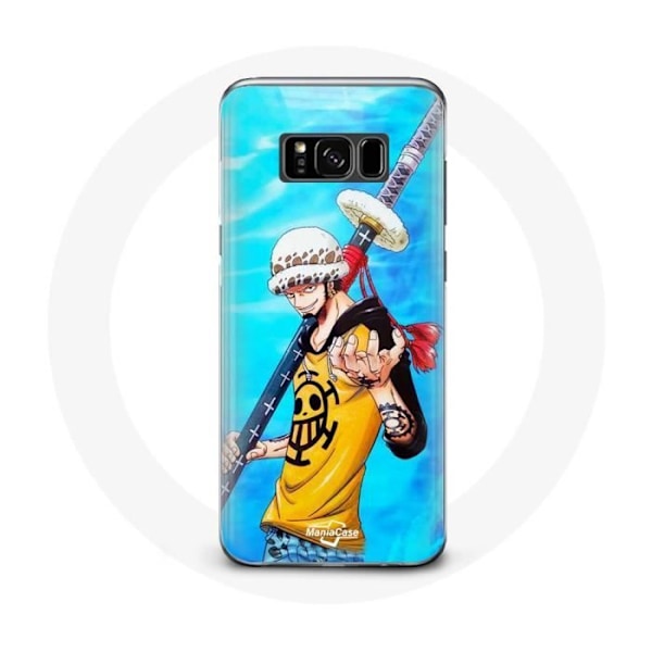 Coque för Samsung Galaxy S8 plus One Piece Manga Trafalgar Law svärd