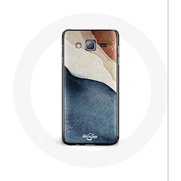 Cover til Samsung Galaxy J5 2016 med abstrakt tekstur baggrund