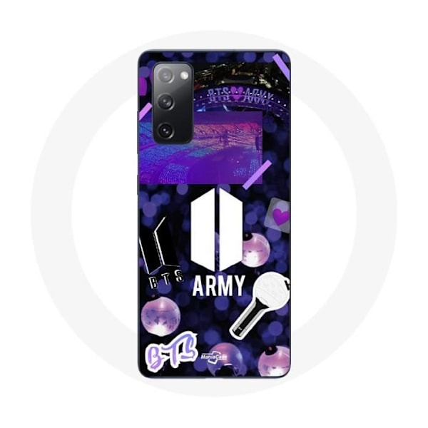 Coque för Samsung Galaxy S20 FE Bangtan Sonyeondan BTS-logotyp Army Bomb-ljussticka