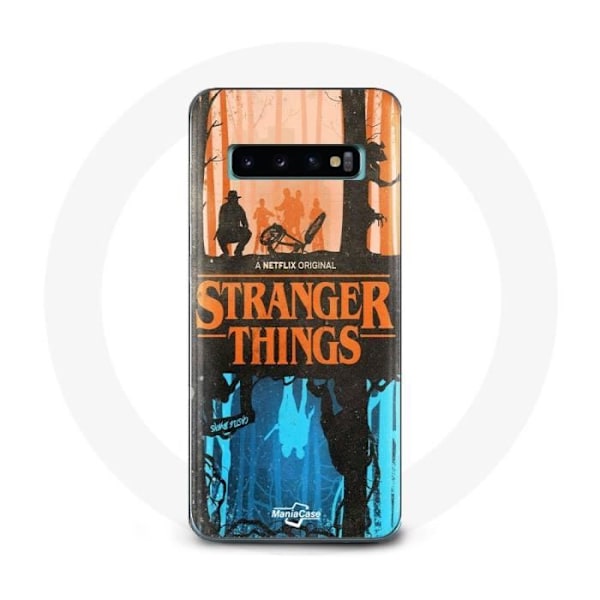 Coque för Samsung Galaxy s10 plus Stranger Things Vänner Täcker