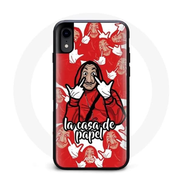 Iphone X Kuori La Casa De Papel Punainen