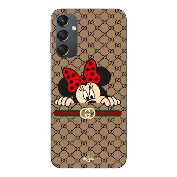 Coque - Minnie Gucci - Samsung Galaxy A24 - Silikon - Fexibel - Svart