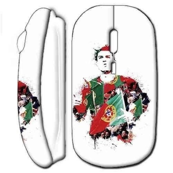 Souris fotboll Ronaldo spelare Trådlös
