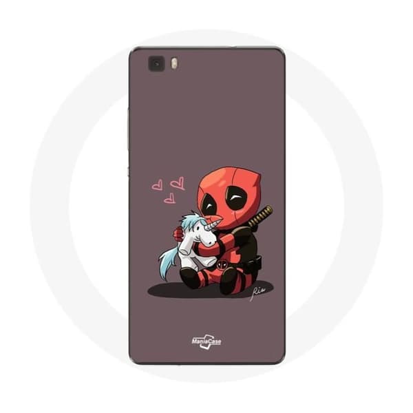 Coque voor Huawei P8 Lite DeadPool yksisarvinen