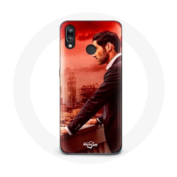 Coque - Huawei - P20 Lite - Röd - Flexibel - Lucifer Morningstar Säsong 5