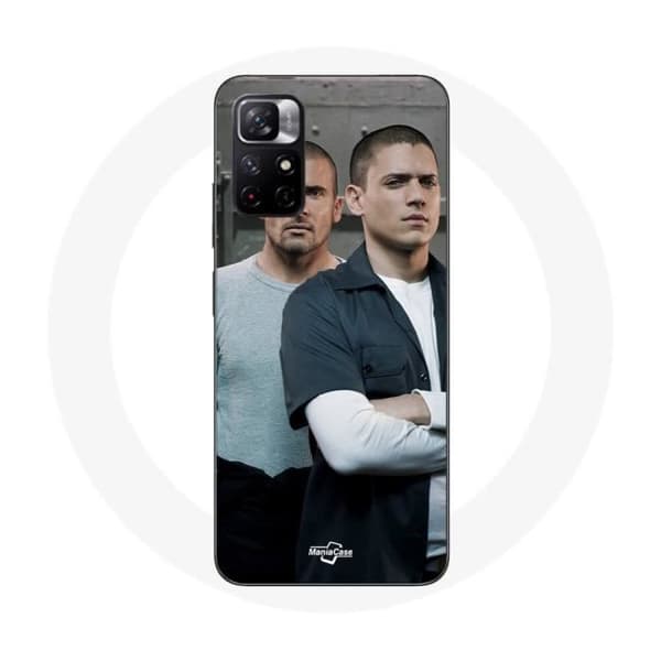 Coque Maniacase til Redmi Note 11 5G Prison Break Michael Scofield og Lincoln Burrows