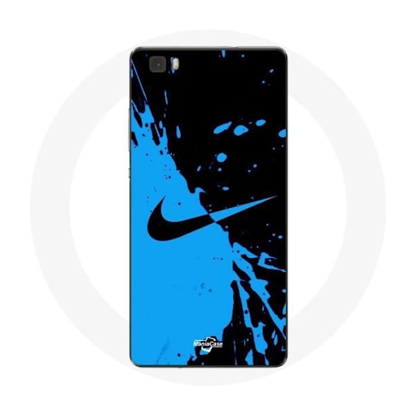 Fodral för Huawei P8 Nike-logotyp Blå och Svart