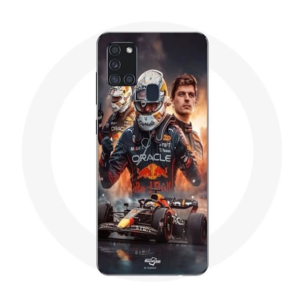 Coque Maniacase för Samsung Galaxy A21s Max Verstappen F1 konsttapet