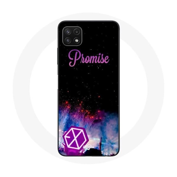 Coque för Samsung Galaxy A22 5G Exo Grupp K-pop Logotyp Låt Löfte