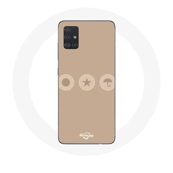Coque för samsung galaxy A71 Squid Game Bonbon Dalgona