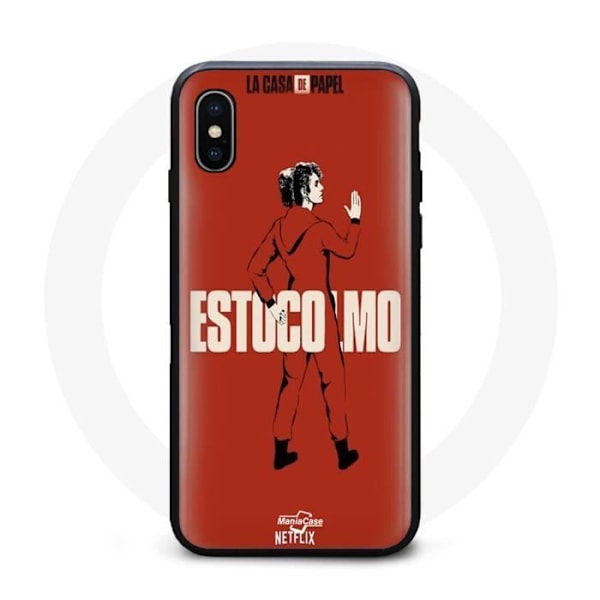 Coque Iphone XS Max La Casa De Papel Estocolmo logga