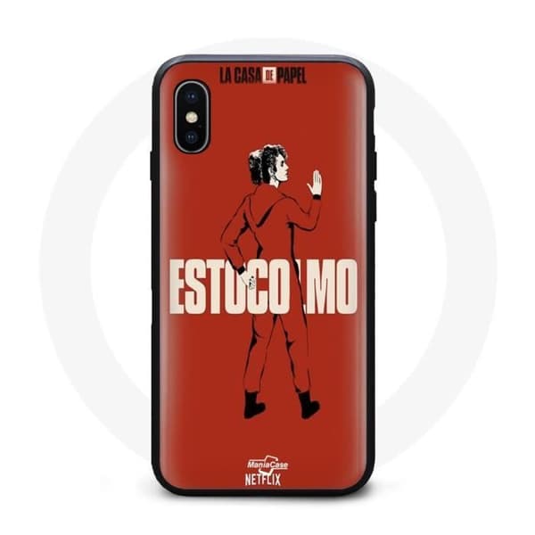 Iphone XS Max Cover La Casa De Papel Estocolmo logo