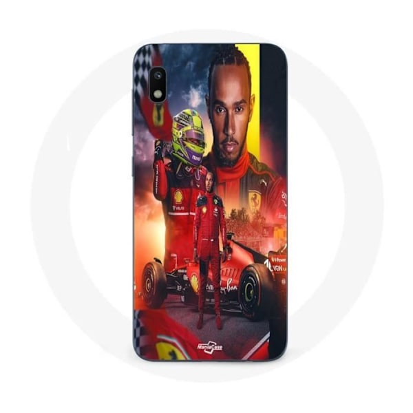 Coque Samsung Galaxy A10 Lewis Hamilton Scuderia Ferrari F1 officiell