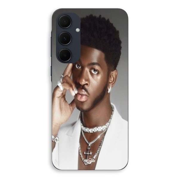 Coque - Maniacase - Samsung Galaxy A35 - Lil Nas X - Mjuk - Glänsande - Svart