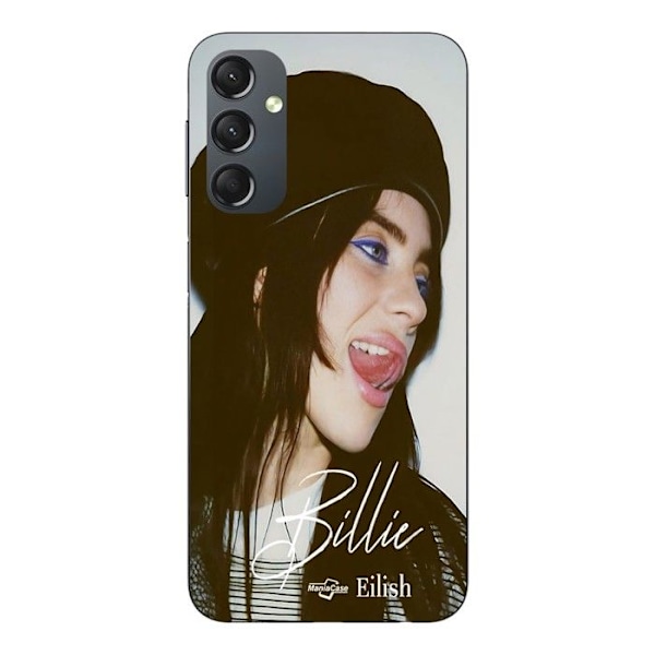 Coque - Billie Eilish - Samsung Galaxy A24 - Silikon - Mjuk - Svart