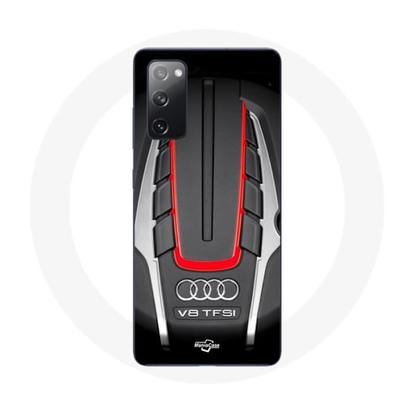 Coque för Samsung Galaxy S20 FE Audi S8 Röd logotyp