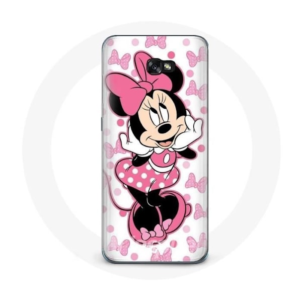 Skyddsskal - Samsung - A5 2016 - Minnie Mouse - Söt tecknad serie - Rosa Rosa
