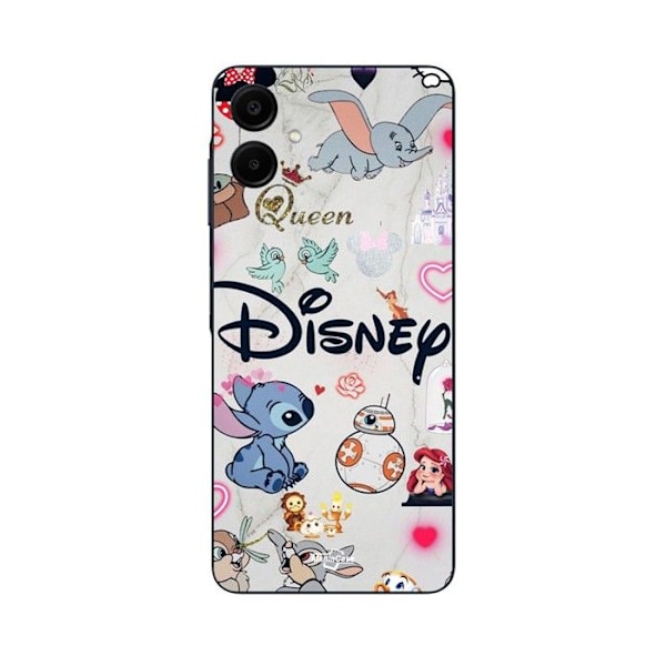 Mobilskal - Maniacase - Samsung Galaxy A06 - Silikon - Disney - Mjuk Svart