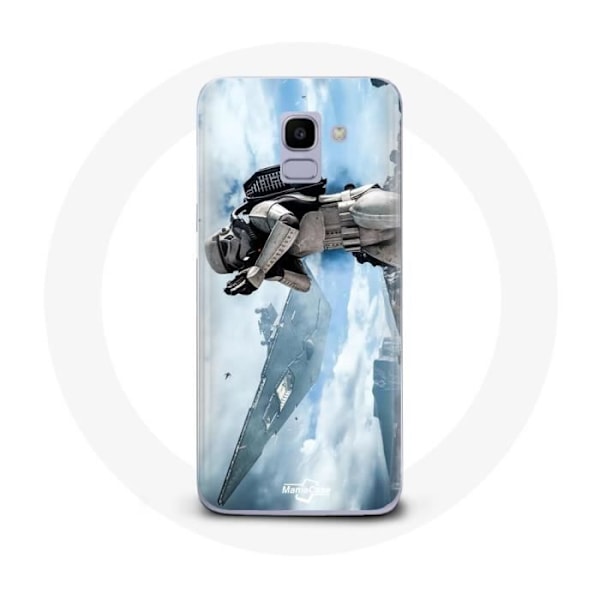 Coque för Samsung Galaxy A8 2018 Star Wars stridsfront