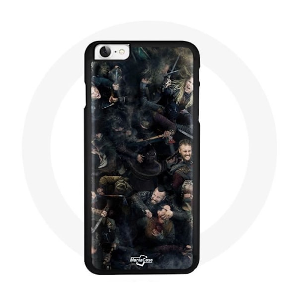 Skyddsfodral för iPhone 4 Vikings Teaser Säsong 6 Affisch Karaktärer Konst