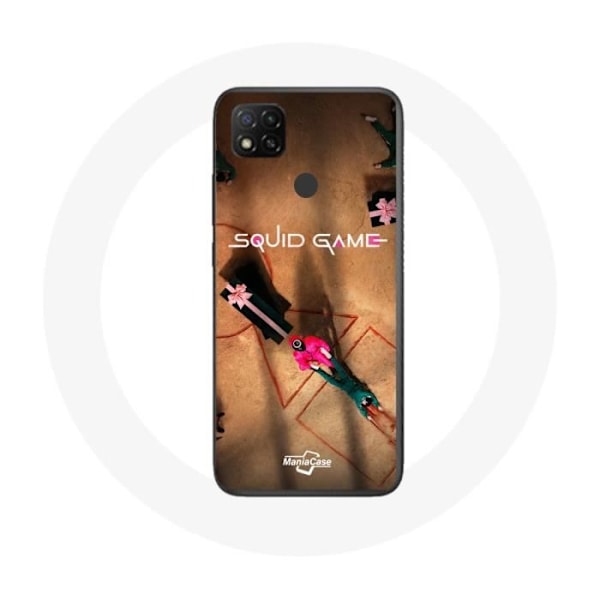 Coque Xiaomi Redmi 9C Squid game Logotyp soldat