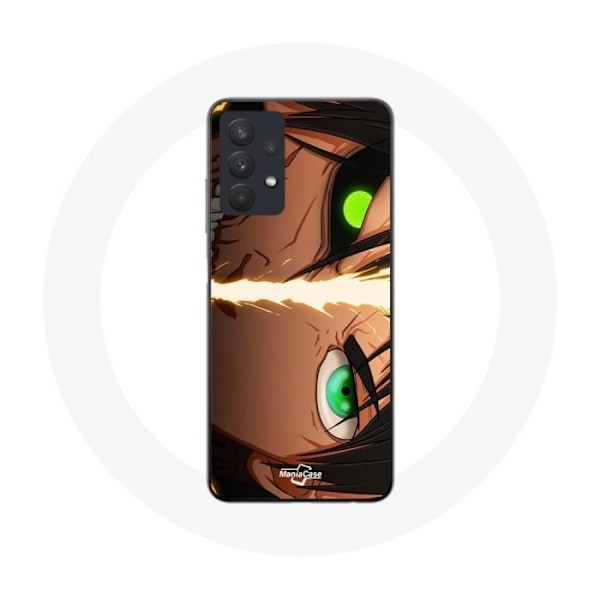 Skydd för Samsung Galaxy A32 5G Anime Manga Eren Yeager Attack on Titan