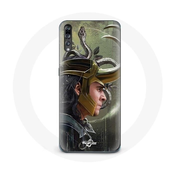 Coque för Huawei P20 Pro Loki Thor Ragnarok med Hörlurar Fanart Säsong 1