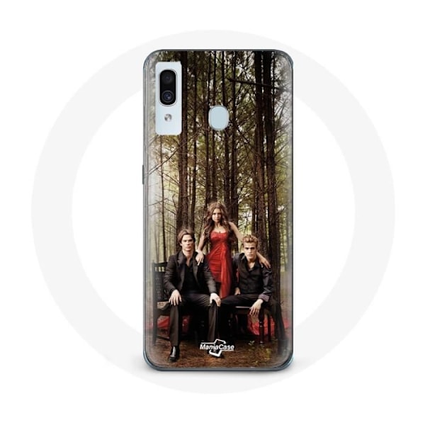 Coque för Samsung Galaxy A40 Journal av en vampyr Litterär serie
