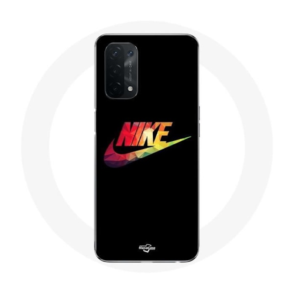 Coque - Nike - Oppo A54 5G - Mjuk - Svart - Skydd Svart