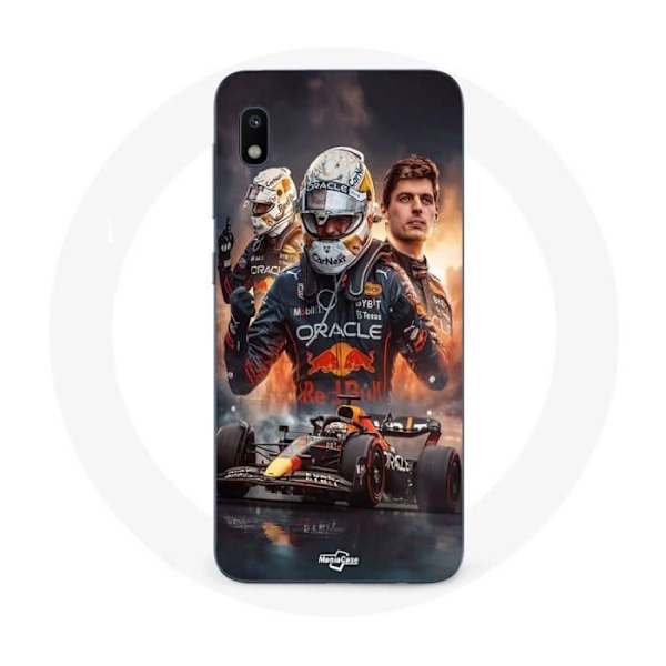 Coque Samsung Galaxy A10 Max Verstappen F1 konst bakgrundsbilder