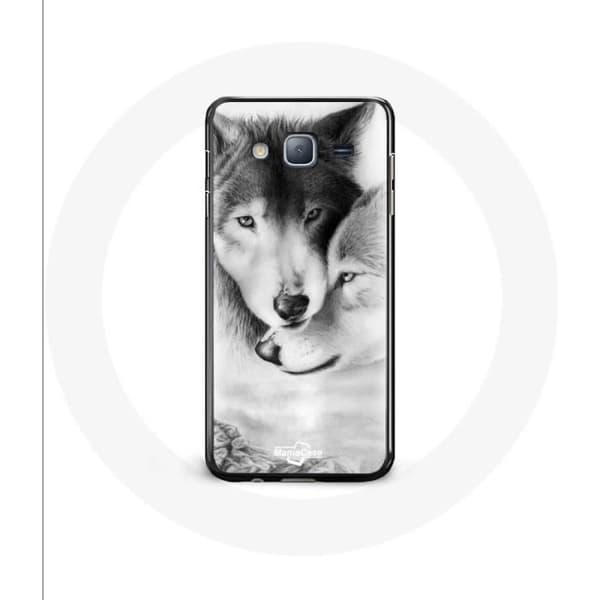 Samsung Galaxy J5 Wolf Duo eläin kuori
