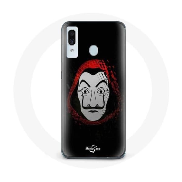 Coque för samsung galaxy A30 La casa de papel Masque