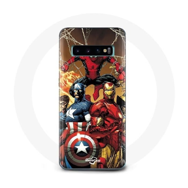 Coque för Samsung Galaxy S10 Avengers invaders Gamla soldater