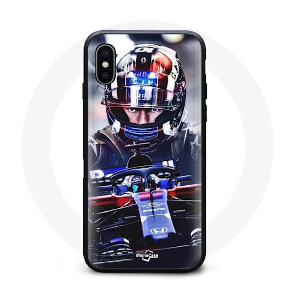 Coque - Formel 1 - Pierre Gasly - iPhone XS Max - Mjuk - Sportig Design