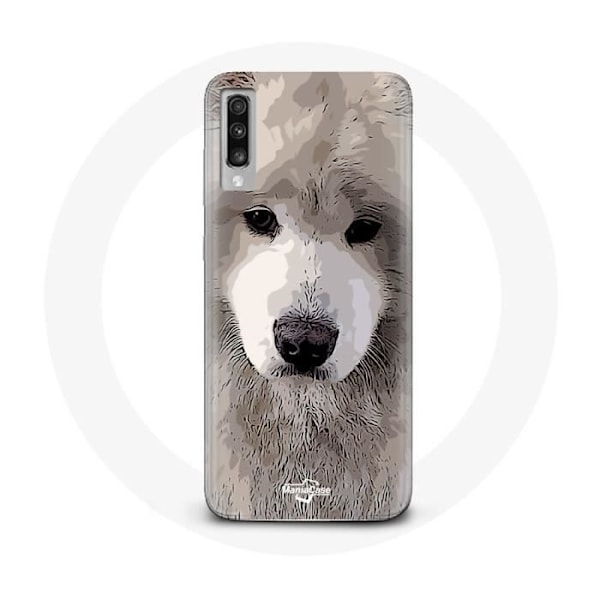 Coque - Samsung - Galaxy A70 - Mjuk - Grå - Hundraser Grå