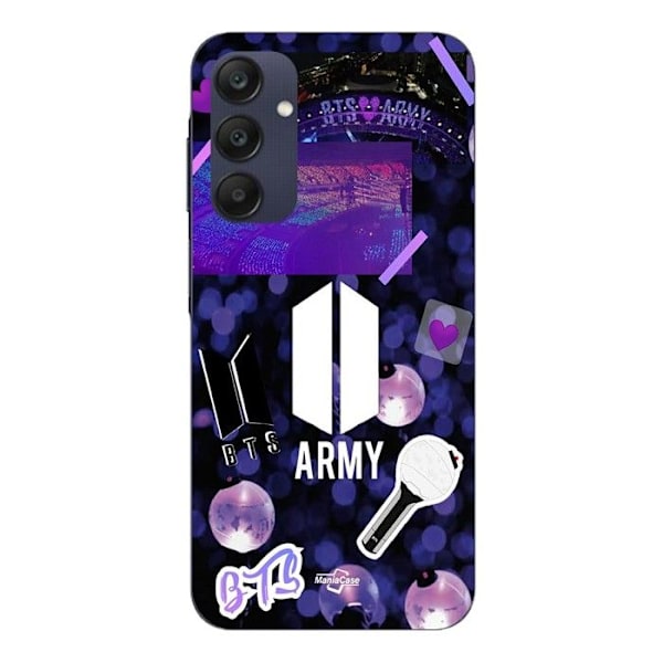 Coque - BTS - Samsung Galaxy A25 - Army-logotyp - Mjuk - Silikon - Unisex