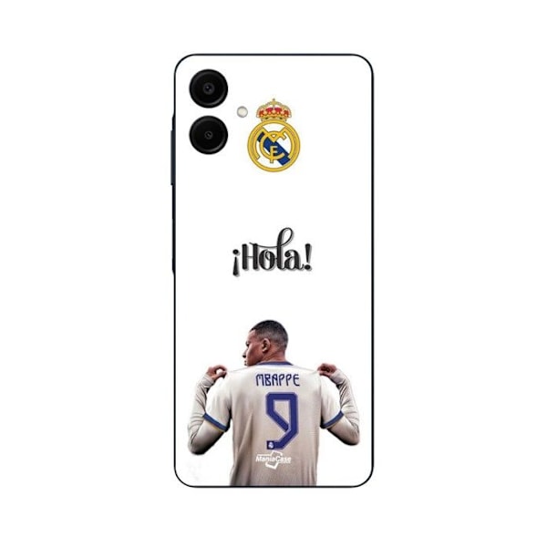 Coque för Samsung Galaxy A06 Kylian Mbappe Real Madrid 9 Hola Maniacase Svart