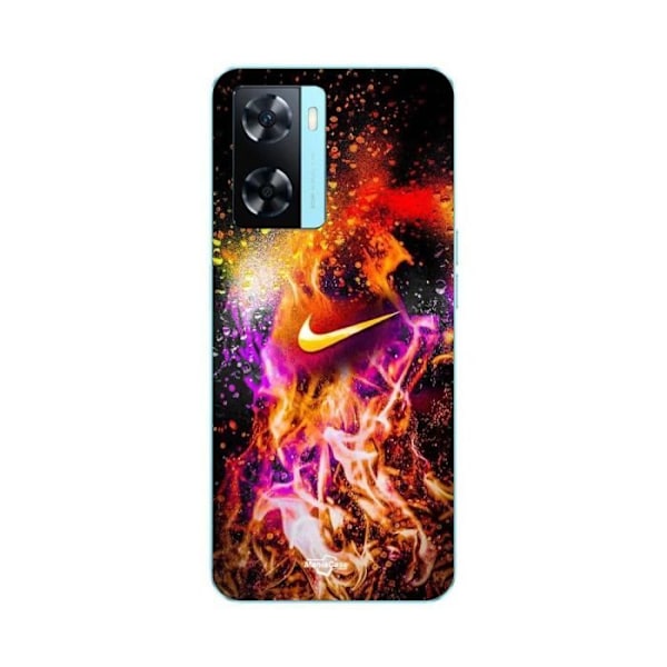 Coque för Oppo A57s 4G Nike färgglad målning Maniacase