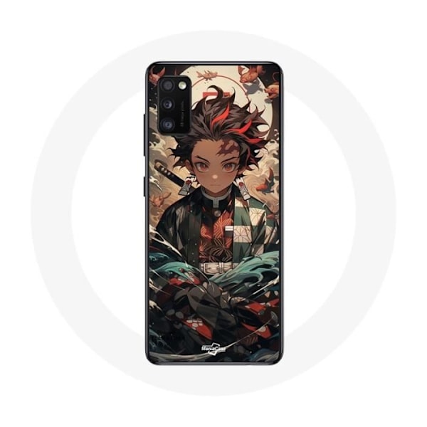 Coque - Maniacase - Samsung Galaxy S20 Plus - Demon Slayer Tanjiro - Mjuk - Svart