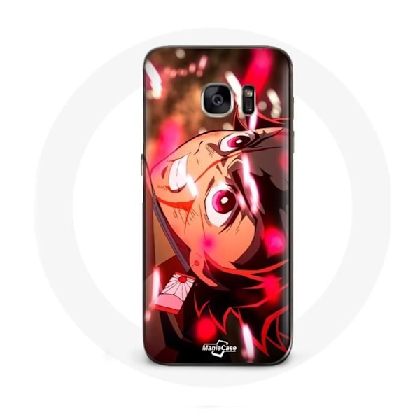 Coque för Samsung Galaxy S6 Edge Tanjiro Demon Slayer Kimetsu no Yaiba i vredesutbrott