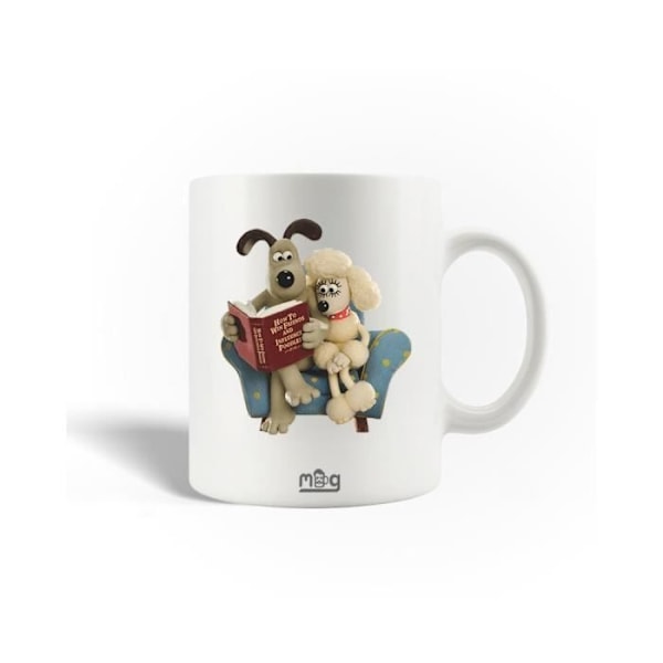 Mugg i keramik Fluffles och Gromit