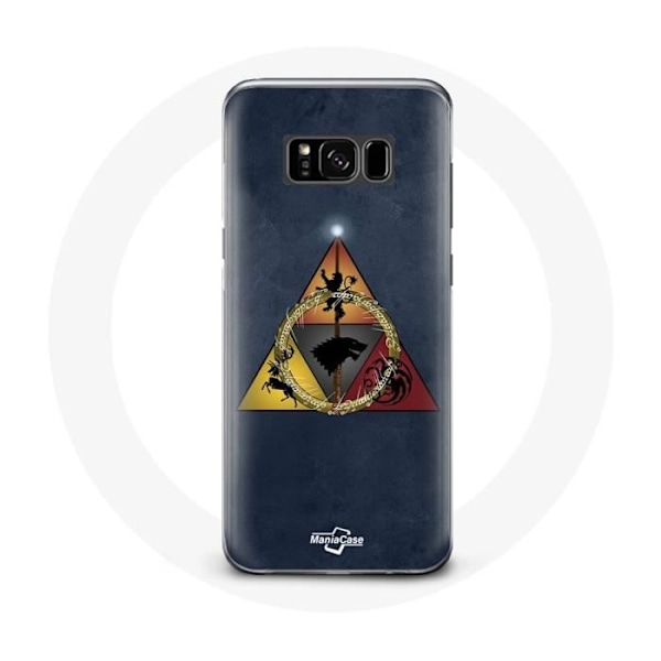 Skyddsfodral för Samsung Galaxy S8 Plus Game of Thrones Säsong 8 Järntronen Triangel Logotyp Baratheon L