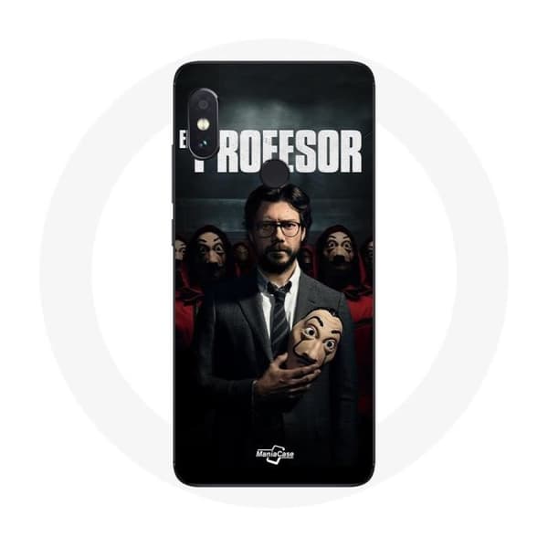 Kuori Xiaomi Redmi Note 5 Pro La casa de papel El profesor