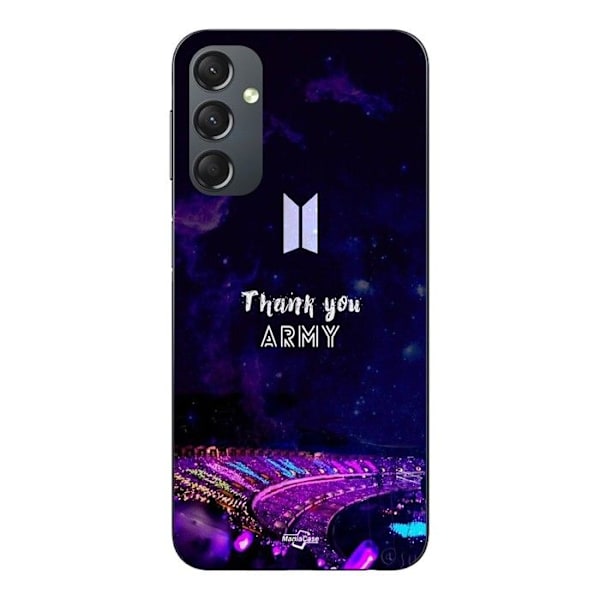 Coque - Maniacase - Samsung Galaxy A24 - Svart - Mjuk - K-pop