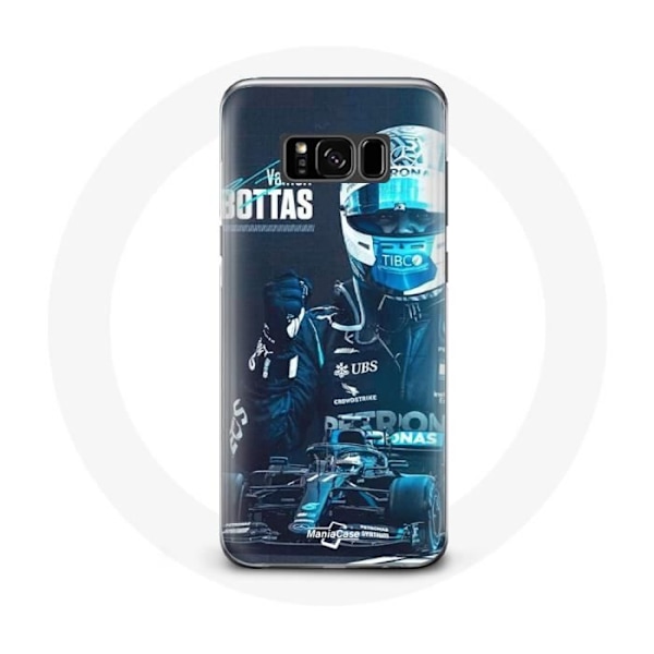Skydd för Samsung Galaxy S8 Plus Formel 1 Valtteri Bottas Formel 1-förare Svart