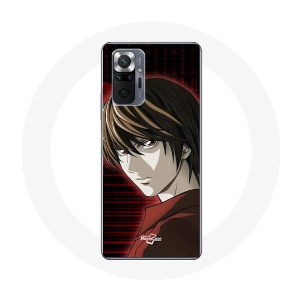 Coque för Xiaomi Redmi Note 10 Pro Light Yagami Death Note Anime Manga